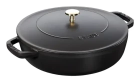 Staub Chistera 28 cm čierna / Pekáč / okrúhly (40511-472-0)