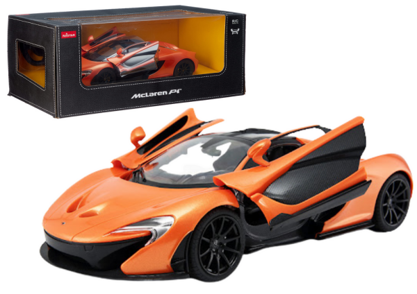 Mamido Športové autíčko Mclaren P1 na diaľkové ovládanie RC 1:14 oranžové