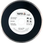 YATO Kotúč diamantový rezný 180x25, 4 mm hladký / Mokré rezanie / Keramika, sklo, porcelán / Max. 8000 ot/min (YT-6016)