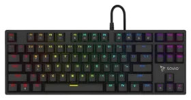 Savio Tempest X2 Outemu Brown čierna / Herná klávesnica / RGB / drôtová (SAVGK-TEMPEST X2 BROWN)