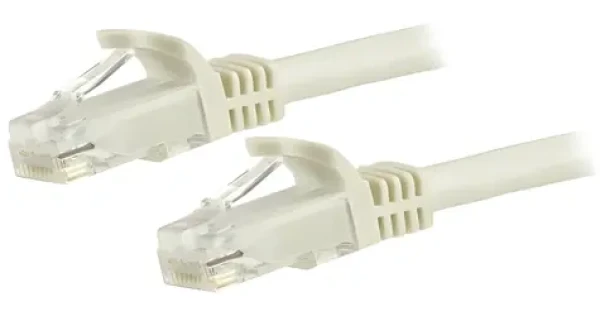 StarTech CAT6 Snagless biela / Patch kábel / UTP / 15 m / RJ-45 / PoE (N6PATC15MWH)