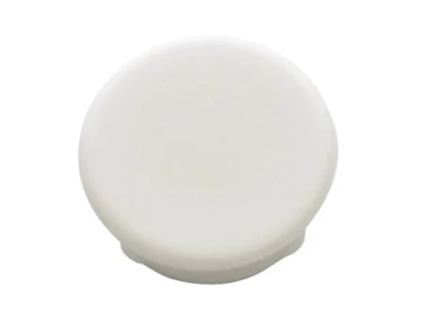 Záslepky do otvorov na závesnú koľajnicu biele, plastové, sada (10 ks)%