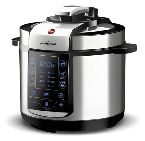 Eldom SW500 nerez / Multifunkčný tlakový hrniec / 900 W / 5 l / 14 programov / displej (SW500 szybkowar)
