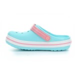 Šľapky Crocs Crocband Clog K - Ice Blue/white 30 EUR