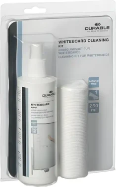 Durable Čistiaca sada na whiteboard / Čistiaca sada / sprej 250 ml / utierka 25x25 cm (583300)