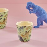 Rice Melamínový hrnček Dinosaurs Print 160 ml