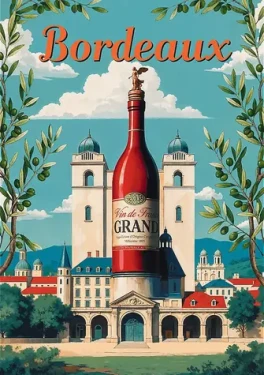 Trefl Puzzle Premium PLUS Vintage Posters: Bordeaux, Francúzsko