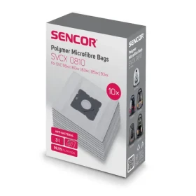 Sencor SVCX 0810 Mikrovlákenné vrecká do vysávača 10ks (8590669379408)