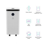 TrueLife AIR Dehumidifier DH5 Touch biela / Odvlhčovač a čistička vzduchu / 45 m2 / 12 l-deň / 2.5l nádrž (TLAIRDDH5)