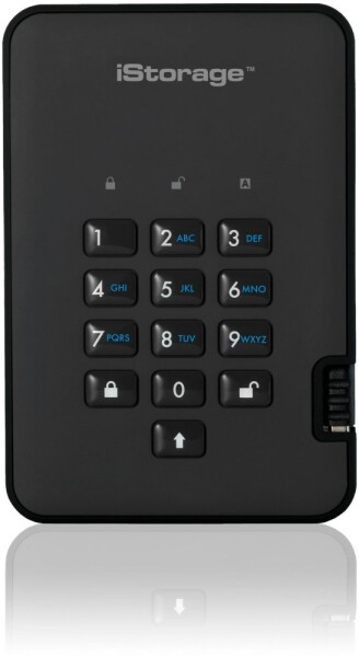 HDD iStorage diskAshur2 4TB Black (IS-DA2-256-4000-B)