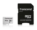 Transcend 300S 16GB Micro SDHC (s adaptérom) / Micro SDHC / UHS-I U1 / Class 10 / s adaptérom (TS16GUSD300S-A)