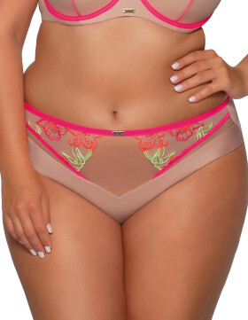 Ava 2072 S-3XL nohavičky fluo S