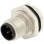 TE Connectivity T4130012041-000 guľatý konektor DIN, 1 ks; T4130012041-000