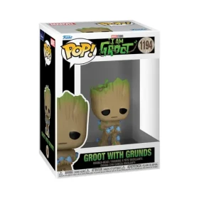 Funko POP MARVEL: IAG - Groot w/ Grunds