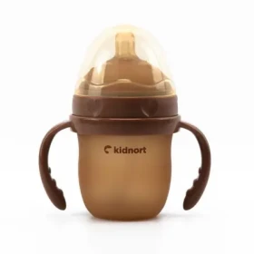 Kidnort Eple Dojčenská fľaša pre dojčené deti 150ml 0- 3M hnedá (KID000051)
