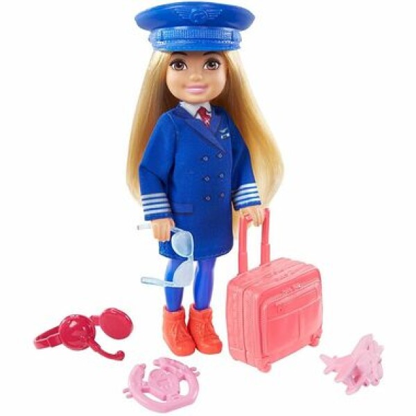 Mattel Barbie GTN90 Chelsea letuška