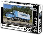 RETRO-AUTA Puzzle TRUCK č.10 Škoda 706 RTTN s návesom Orličan N12CH