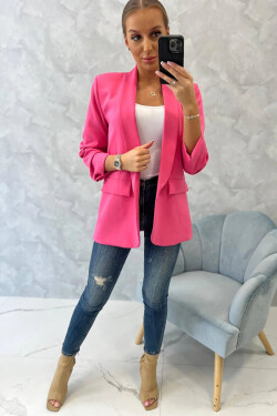 Bunda s klopami 23830 ružová - Kesi one size