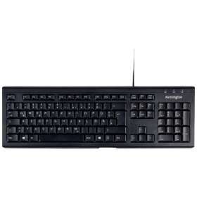 Kensington ValueKeyboard čierna / Klávesnica / USB / DE layout / kábel 1.5m (1500109DE)