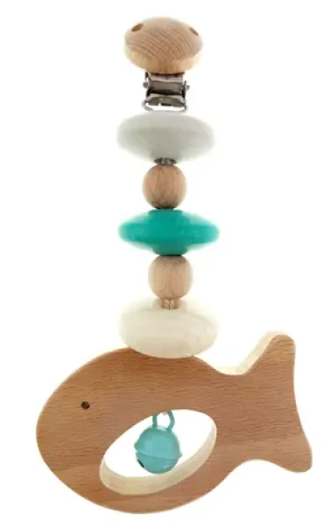 Hess Klips na kočík rybička tyrkysová