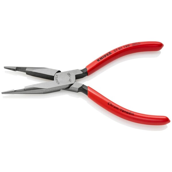 Knipex 27 01 160 pre elektroniku a jemnú mechaniku telefónne kliešte rovné 160 mm; 27 01 160