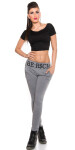 Trendy KouCla Sweatpants "Be R$ch "Be KouCla white