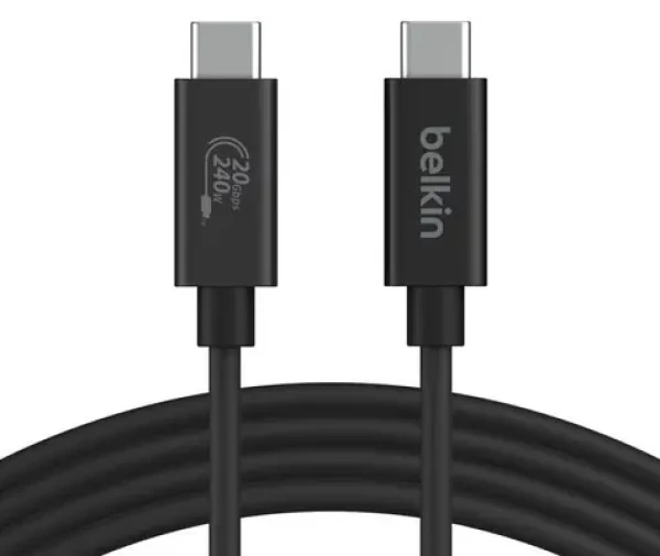 Belkin kábel USB4 Gen 2x2 / Kábel / 2 m (INZ004BT2MBK)
