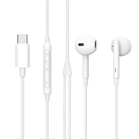 ESTUFF Earpod biela / Slúchadlá do uší / drôtová / 1,2 m kábel / 32 ohm (ES652200)