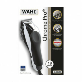 Wahl 20103-0460 Chrome Pro / zastrihávač vlasov / šírka čepele: 45 mm/min. 1mm / 10 nástavcov (WHL-20103-0460)