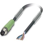 Sensor/Actuator cable SAC-6P-M 8MS/ 1,5-PUR 1522095 Phoenix Contact; 1522095