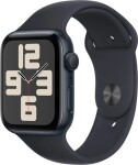 Apple Watch SE Gen.2 GPS 44mm Midnight Alu Sport M/L Čierny (MXEK3)