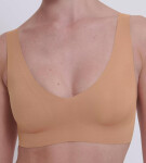 Dámska podprsenka ZERO Feel 2.0 Bralette - BROWN - hnedá 00CM - SLOGGI BROWN XS