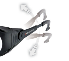 Okuliare Cofra COVERTECH E009 - B100 Okuliare: Covert E009 - B100, COVERTECH, Čierna (E009_B100)