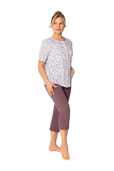200 DÁMSKE PYŽAMO MARIA švestka M