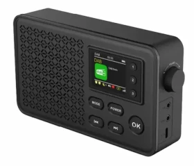 Denver DAB-57 čierna / Rádio / FM / DAB+ / BT / AUX (5706751079450)