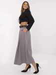 Dámska dlhá sukňa MI SD 88653.89 Grey - FPrice one size šedá