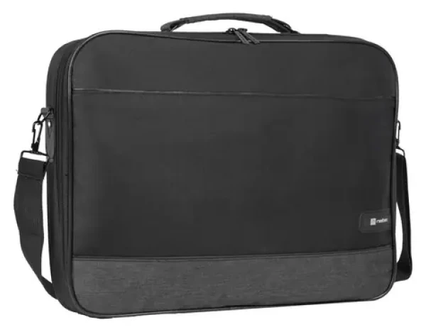 Natec Impala 2 čierna / Taška na notebook / 17,3" / polyester / vodeodolná (NTO-2230)