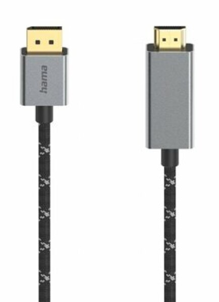 HAMA 200506 Kábel DisplayPort na HDMI 1.5 m / DisplayPort (M) / HDMI (M) / 4K @ 60Hz (200506-H)