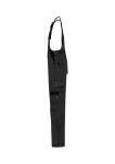 Pracovné nohavice Bib & Brace Twill Cordura s laclom unisex čierne 56