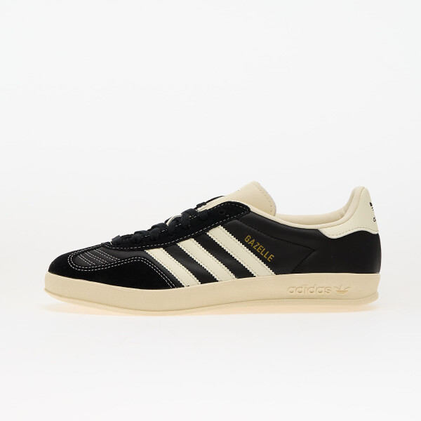 Tenisky adidas Gazelle Indoor Core Black/ Crew White/ Gold Metallic EUR 39 1/3