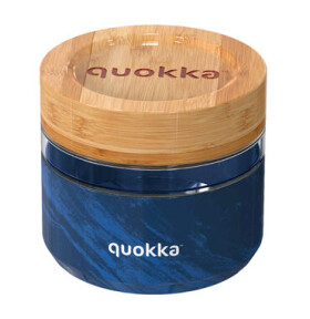 Quokka Deli Food Jar 500 ml Wood Grain / Nádoba na jedlo / sklo (8412497401239)