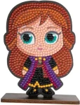 CRYSTAL ART Diamantové maľovanie Ľadové kráľovstvo: Anna