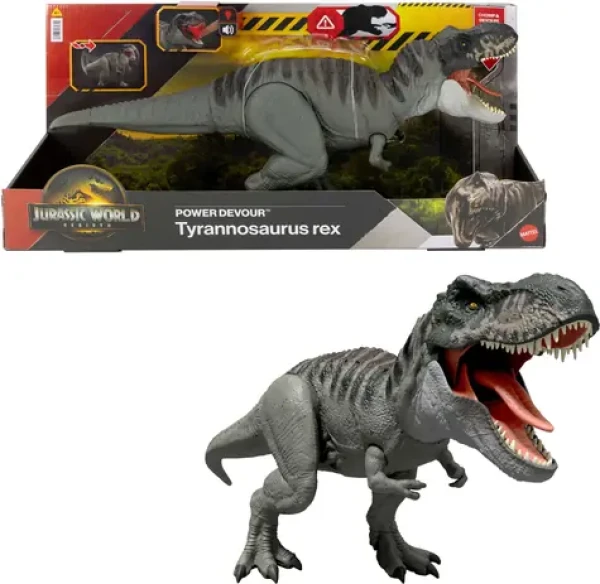 Mattel Figúrka Jurassic WORLD T-Rex Power Devour (JCH02)