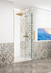 GELCO TRINITY GOLD dvere do niky pravé, 1200 číre sklo, GT1212CR-G GT1212CR-G