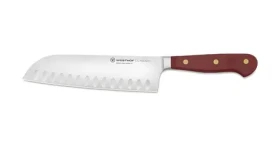 Wüsthof CLASSIC COLOUR Tasty Sumac / Nôž santoku / Duté výbrusy / 17 cm / Chróm-molybdén-vanádiová oceľ (1061731717)