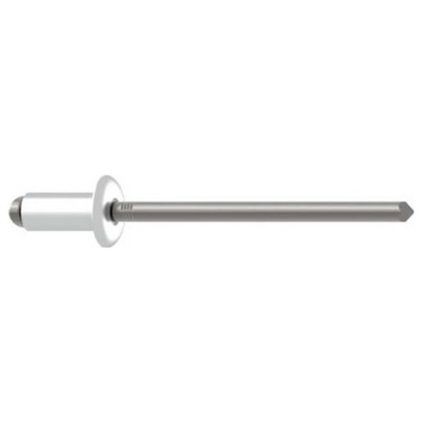 Gesipa 1433487 slepý nit (Ø x d) 4 mm x 10 mm ocel hliník hliník Blindniet Al/St 4x10mm Standard KS 5,0-6,5mm 500 ks; 1433487