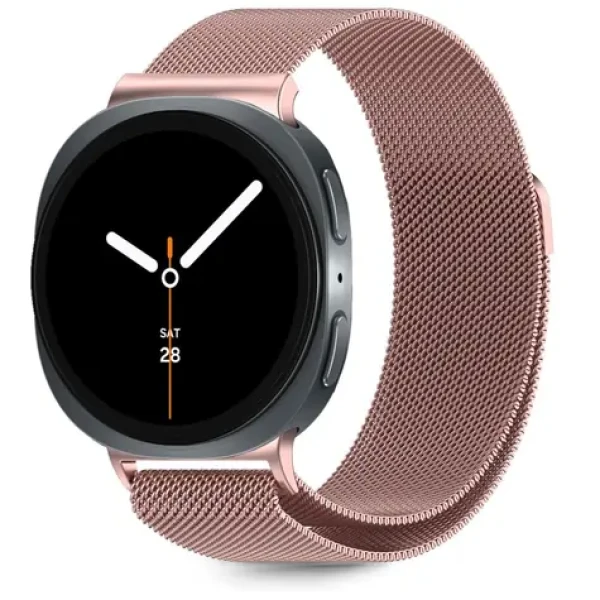 Tech-Protect Stainless Steel ružová / Remienok / Samsung Galaxy Watch 40 / 44 / 46 mm