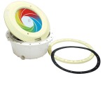 Vagnerpool Podvodný svetlomet VA LED RGB-DMX; farebné, PF, 12 V; 23 W, piesková farba, pre fóliové bazény