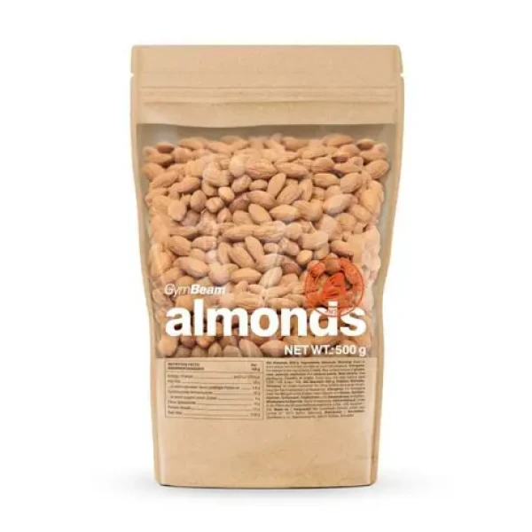 Mandle - GymBeam (bez príchuti, 500 g) (5380-1-500g)