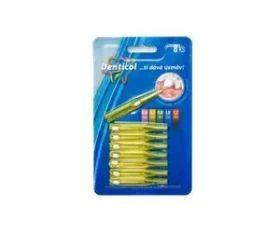 Denticol V01 0,7 mm / Medzizubná kefka / Vysúvacia / 8+8 ks (8595689805845)